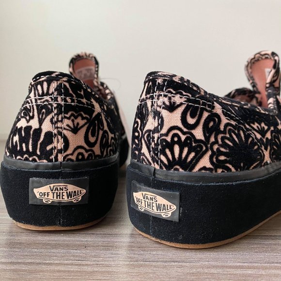 Vans Authentic Platform Sidewall Wrap Shoes - Picture 4 of 16